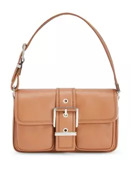 Michael Kors средняя сумка через плечо из кожи Colby, коричневый