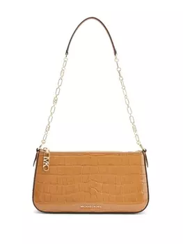 Michael Kors средняя сумка на плечо из кожи Empire, нейтральный цвет