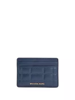 Michael Kors стеганый держатель для карт, синий