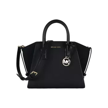 MICHAEL KORS Сумка Avril из коровьей кожи, через плечо, маленькая женская, черного цвета
