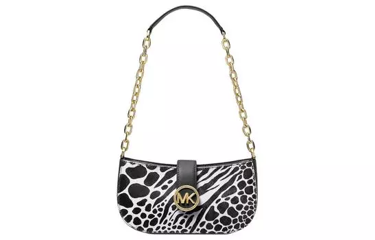 MICHAEL KORS Сумка Carmen из телячьей шерсти, женская, черная
