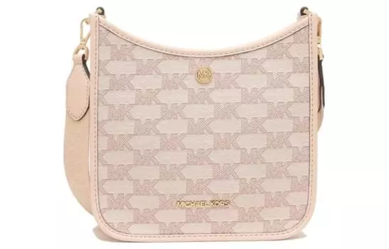 MICHAEL KORS Сумка через плечо Briley из кожи с покрытием, женская, розовая, многоцветная