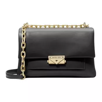 MICHAEL KORS Сумка через плечо Cece из полиуретана с хлопком и полиэстером, среднего размера, женская, черная