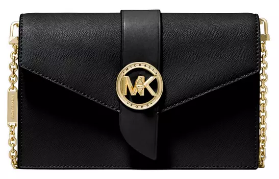 MICHAEL KORS Сумка через плечо Charm Leather, женская, среднего размера, черная