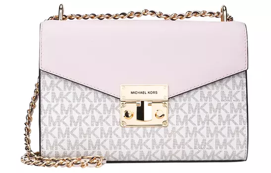 MICHAEL KORS Сумка через плечо из искусственной кожи Rose, женская, белая и розовая