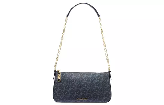 MICHAEL KORS Сумка через плечо из искусственной кожи, женская, темно-синяя и светло-голубая