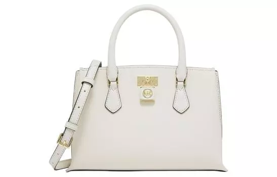 MICHAEL KORS Сумка через плечо из искусственной кожи, женская, молочно-белого цвета, небольшого размера
