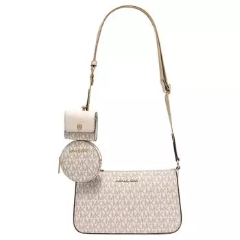 MICHAEL KORS Сумка через плечо из искусственной кожи Trumpets женская, ванильно-белая