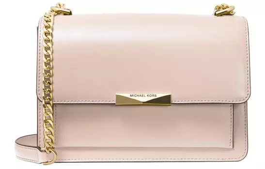 MICHAEL KORS Сумка через плечо из коровьей кожи Jade, женская, розовая