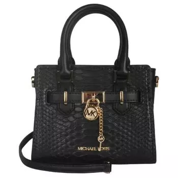 MICHAEL KORS Сумка через плечо из коровьей кожи, женская, черная