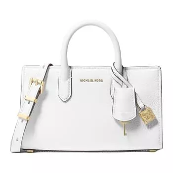 MICHAEL KORS Сумка через плечо из коровьей кожи, очень маленькая женская, белая