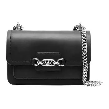 MICHAEL KORS Сумка через плечо из меланжевой кожи, стандартная женская, черная
