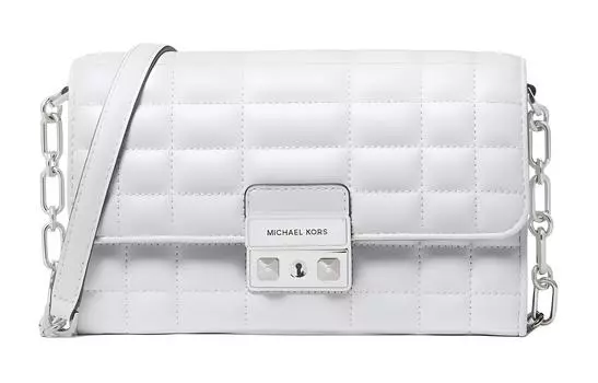 MICHAEL KORS Сумка через плечо из овчины, большая женская, белая