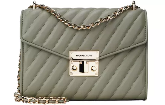 MICHAEL KORS Сумка через плечо из розовой кожи, женская, цвет "матча-зеленый"