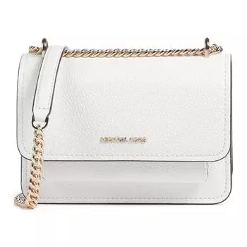 MICHAEL KORS Сумка через плечо из зернистой коровьей кожи, женская, белая