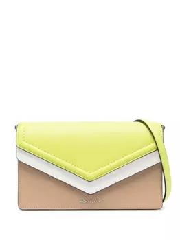 Michael Kors сумка через плечо Jet Set из сафьяновой кожи, нейтральный цвет