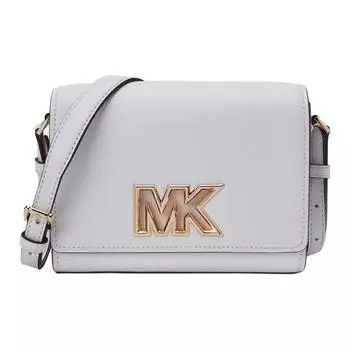 MICHAEL KORS Сумка через плечо, кожаная, женская, белая, маленькая