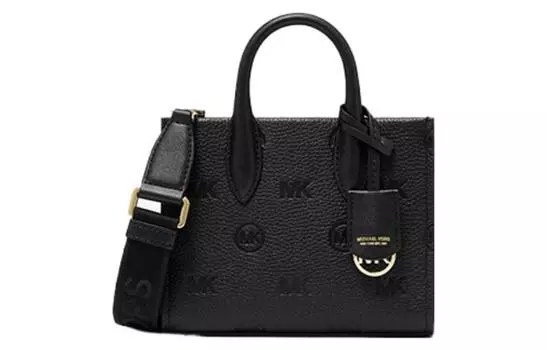 MICHAEL KORS Сумка через плечо Mirella из коровьей кожи, мини, женская, черная