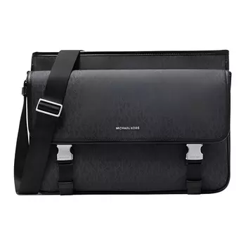 MICHAEL KORS Сумка через плечо MK Cooper из искусственной кожи, мужская, черная