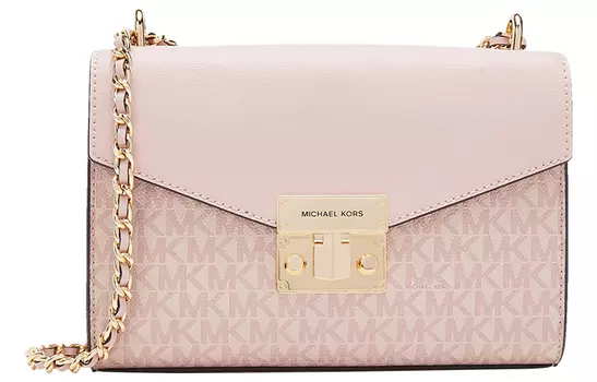 MICHAEL KORS Сумка через плечо MK Rose из коровьей кожи, небольшого размера, женская, розового цвета