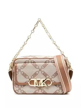 Michael Kors сумка через плечо Parker среднего размера, коричневый