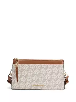 Michael Kors сумка через плечо с логотипом, нейтральный цвет