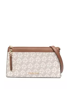 Michael Kors сумка через плечо с монограммой, серый