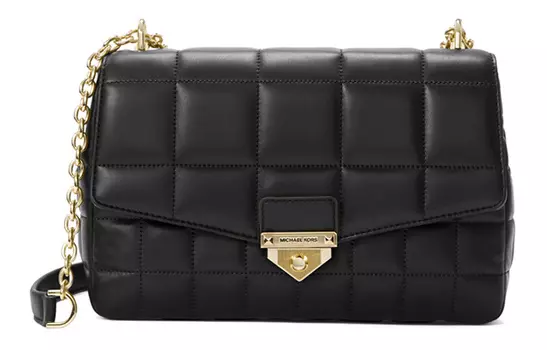 MICHAEL KORS Сумка через плечо Soho Sheepskin Portable, женская, черная