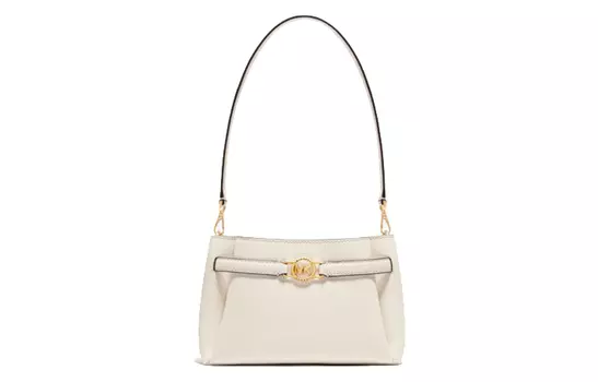 MICHAEL KORS Сумка через плечо, сумка-багет, женская, молочно-белая
