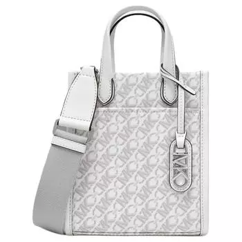 MICHAEL KORS Сумка Gigi из искусственной кожи, сумка через плечо, очень маленькая женская белая