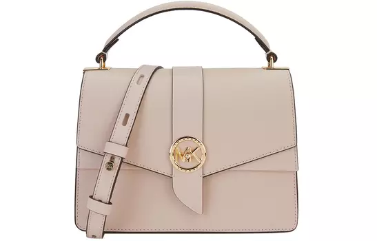 MICHAEL KORS Сумка Greenwich Leather через плечо, сумка через плечо, женская, розовая