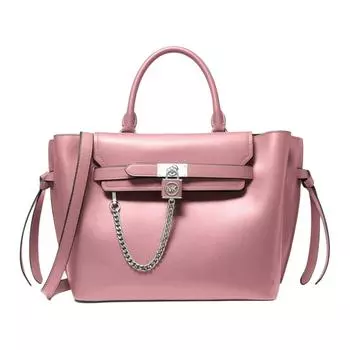 MICHAEL KORS Сумка Hamilton Legacy из кожи, через плечо, женская, темно-розовая