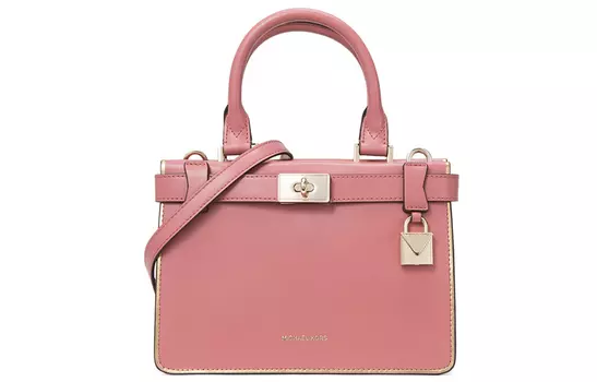MICHAEL KORS Сумка из коровьей кожи, сумка через плечо, обычная женская, розового цвета