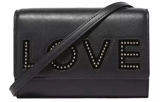 MICHAEL KORS Сумка-конверт MK Ruby, сумка через плечо, женская, черная