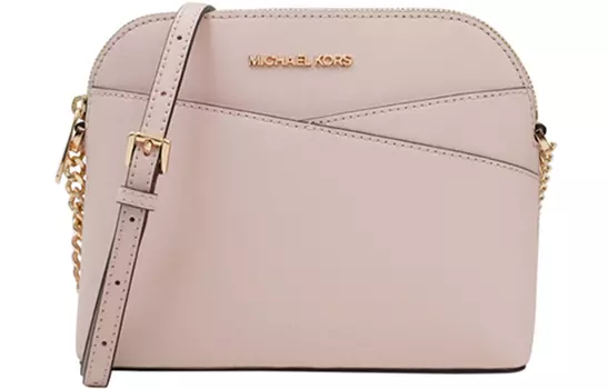MICHAEL KORS Сумка-купол Jet Set Travel из коровьей кожи, сумка через плечо, женская, розовая