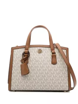 Michael Kors сумка-мессенджер Chantal с монограммой, коричневый