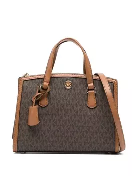 Michael Kors сумка-мессенджер Chantal с монограммой, коричневый