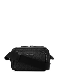 Michael Kors сумка-мессенджер Hudson с логотипом, черный