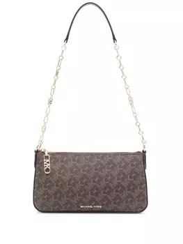 Michael Kors сумка на плечо Empire среднего размера с логотипом, коричневый