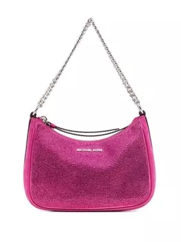 Michael Kors сумка на плечо Jet Set с кристаллами, розовый