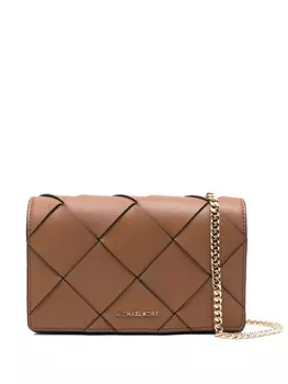 Michael Kors сумка на плечо Jet Set среднего размера, коричневый
