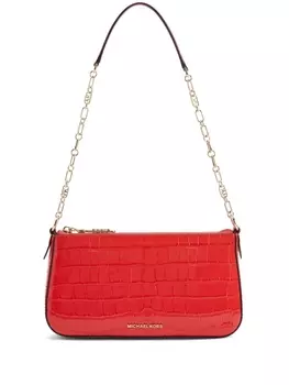 Michael Kors сумка на плечо с тиснением под крокодила, красный
