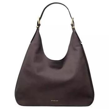 MICHAEL KORS Сумка Nolita из коровьей кожи, большая женская сумка через плечо, шоколадного цвета