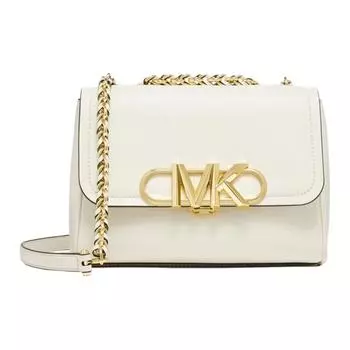 MICHAEL KORS Сумка PARKER из искусственной кожи, женская, среднего размера, молочно-белого цвета