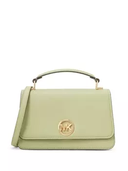 Michael Kors сумка-планка с логотипом, зеленый