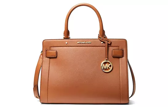 MICHAEL KORS Сумка Rayne из кожи через плечо, сумка через плечо, обычная женская коричневая