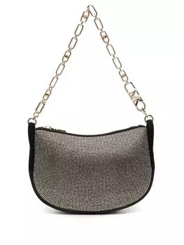 Michael Kors сумка с кристаллами и логотипом, черный