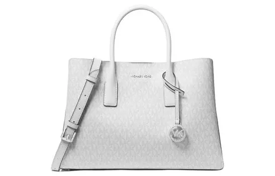 MICHAEL KORS Сумка-шоппер из искусственной кожи, сумка-шоппер, сумка через плечо, сумка через плечо, большая женская белая сумка