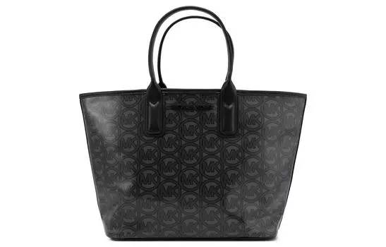 MICHAEL KORS Сумка-шоппер из коровьей кожи, сумка-шоппер, дамская сумочка, сумка через плечо, женская, черная, Trumpets