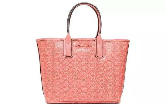 MICHAEL KORS Сумка-шоппер из полиэстера, сумка-шоппер, сумка через плечо, женская сумка-тоут Trumpets, розовая